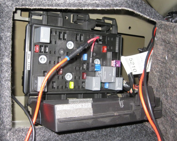 Pontiac G6 FT-7800R Installation | NA0Q Ham Radio pontiac g6 fuse box in trunk 